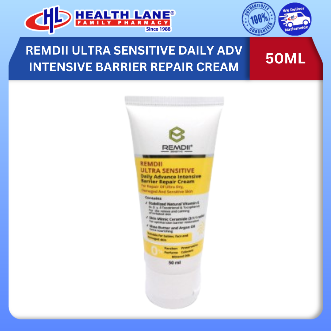 REMDII ULTRA SENSITIVE DAILY ADV INTENSIVE BARRIER REPAIR CREAM 50ML 